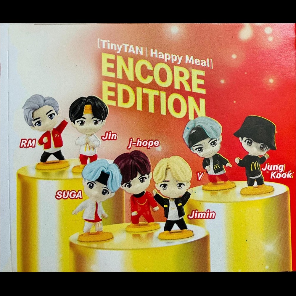 McDonald’s Tiny Tan Encore Edition Happy Meal Toy - V - Picture 2 of 4